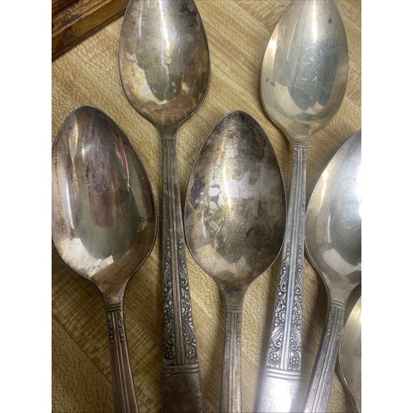 19 Pieces ONEIDA ROYAL YORK aka OAKLEIGH GRACE SilverPlate Tutor Plate Community - Picture 6 of 8